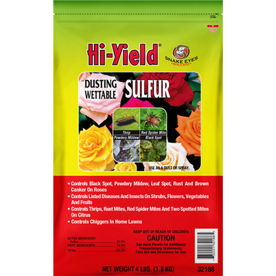 Dusting (Wettable) Sulfur 4 LB HIY10