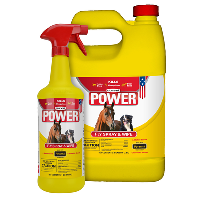 Power Equine Fly Spray & Wipe 32 OZ DT072