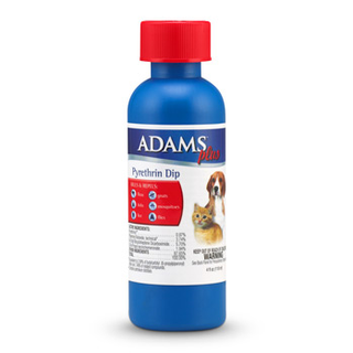 Adams Plus Flea & Tick Pyrethrin Dip 4 OZ FPT43