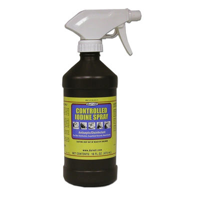 Iodine Controlled W/Sprayer 16 OZ QPE10