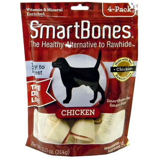 Smartbones Chicken Medium 4/CT SMR12