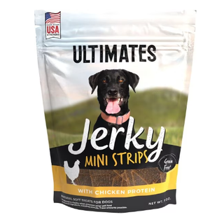 Ultimates Treat Jerky Chicken Mini Strips 7OZ WPJ64