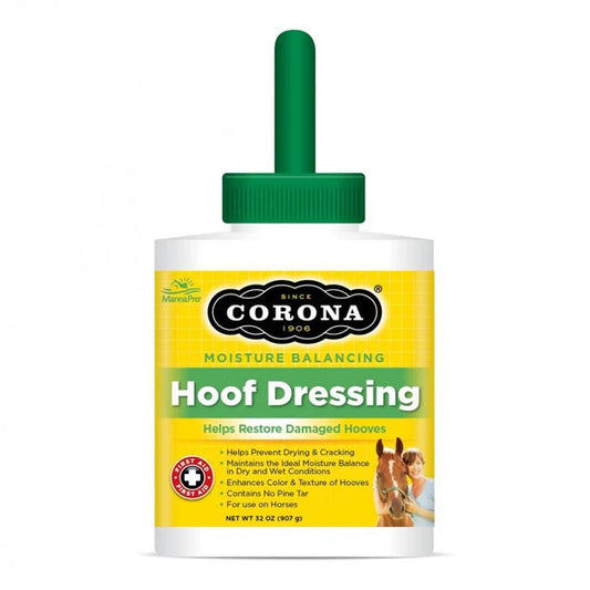 Corona Hoof Dressing W/Brush COR09